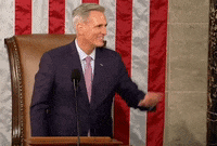 SpeakerMcCarthy thank you thanks cheering congress GIF