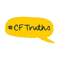 CFTrust cystic fibrosis cftrust cystic fibrosis trust cf truths Sticker