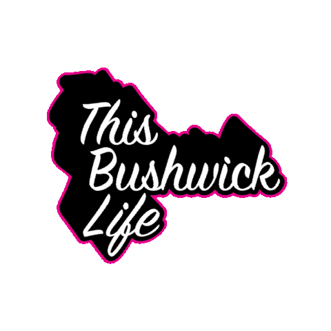 Neon Flashing Sticker by This Bushwick Life