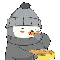 Chocolate Chip Penguin Sticker by Pudgy Penguins