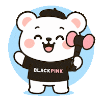 Pink Blink Sticker by gomshop