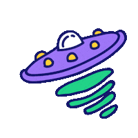 Area 51 Space Sticker