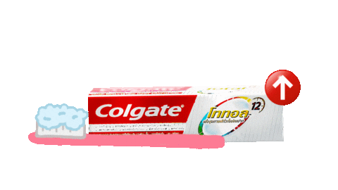 toothpaste smile Sticker by Colgate TH