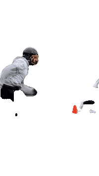 duesseldorfpanther football running practice düsseldorf panther Sticker