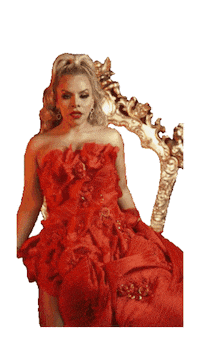 Red Carpet Fashion Sticker