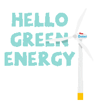 wind turbine Sticker by Ørsted