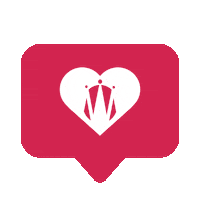 Corazon Sticker by Gráficas el rey