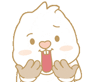 Bunny What Sticker by EVANS艾特兔