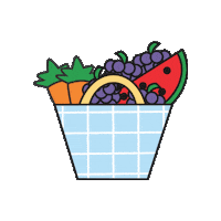 Frutas Uva Sticker