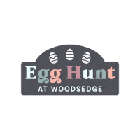 WoodsEdgeChurch egg hunt woodsedge easteratwoodsedge easter at woodsedge Sticker