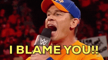 Blame You John Cena GIF by WWE