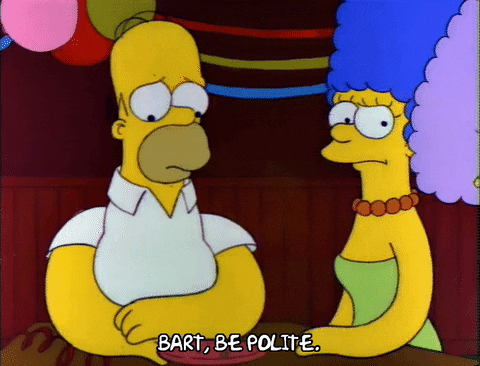 Calm Down Season 3 GIF by The Simpsons