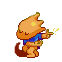 remullagames pixel art dinosaurio cute dinosaur kachin Sticker