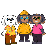 Best Friends Bff Sticker by BoDoggos