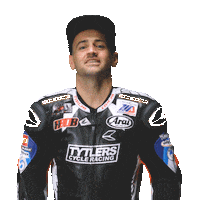 Happy Whatever Works Sticker by MotoAmerica