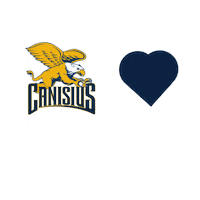 Heart Love Sticker by Canisius Athletics
