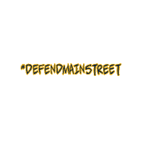 Defend Main Street Sticker by Canisius Athletics