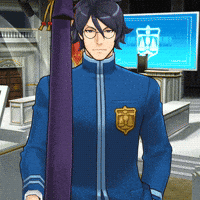 Standing Ace Attorney GIF