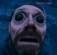 Scared Big Eyes GIF