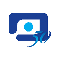 Cameraman 50Th Sticker by Guild of Television Camera Professionals