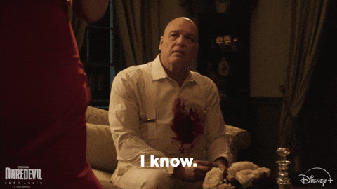 I Know Fisk GIF by Marvel Studios