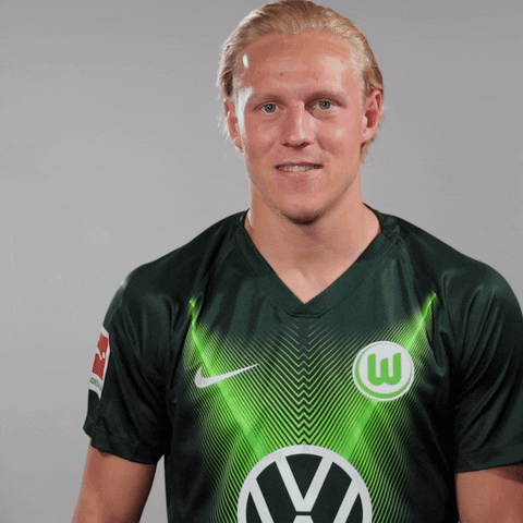 Soccer Reaction GIF by VfL Wolfsburg