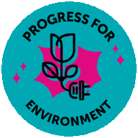thatsprogresif environment progress magenta teal Sticker