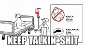 poop hospital GIF by funk