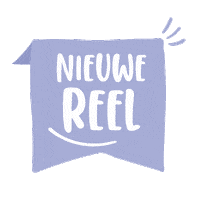 tantekaartje reel nieuwe reel nieuwereel tantekaartje Sticker