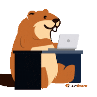Working Leave Me Alone Sticker by WorkBeaver
