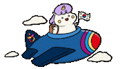 Travel Fly Sticker