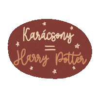 Harry Potter Christmas Sticker