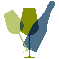WineGB wine glasses bottle glass Sticker