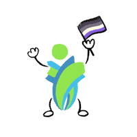 Calgary Pride Sticker by Sam Ru