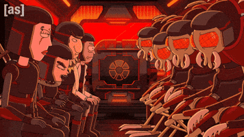 Scaring Rick And Morty GIF by Adult Swim