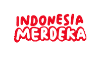 Indonesia Independence Sticker by yessiow