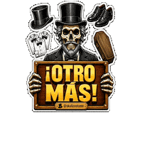 Uno Mas Halloween Sticker