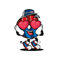 In Love Sunglasses Sticker by DonutNV