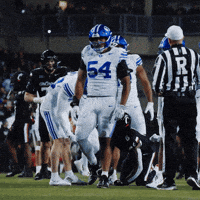 Byu Football Celebration GIF by BYU Cougars