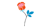 Flower Love Sticker by Mirjam Debets