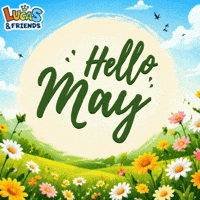 May First Of The Month GIF by Lucas and Friends by RV AppStudios
