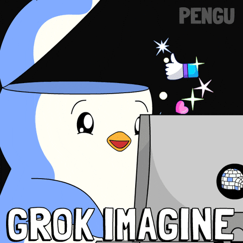 Imagine Artificial Intelligence GIF by Pudgy Penguins