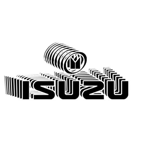 Logo Isuzu Sticker by Csk Equipamientos