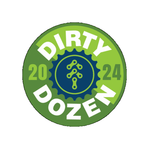 EvergreenMTB mtb washington dirty dozen evergreen mtb Sticker