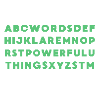 Powerful Words Sticker by ReadingNationSG