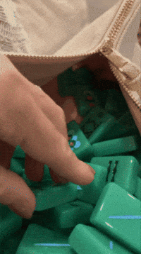 The Mahjong Line GIF by Dot Crack Casey - American Mahjong Instructor