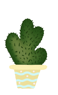 Boho Cactus Sticker