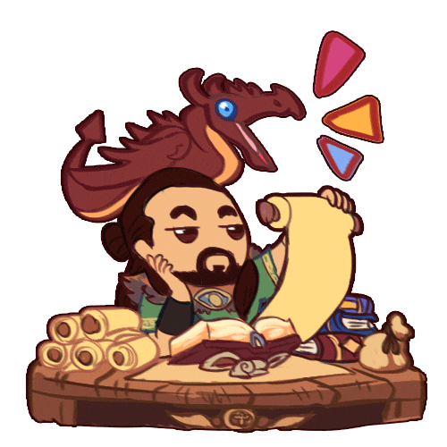 Dragon Dwarf Sticker