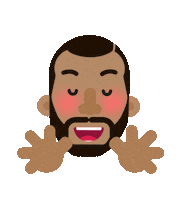 Bbb Barba Sticker by yogomotion