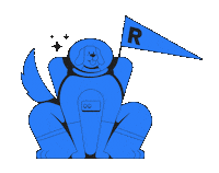 Dog Astronaut Sticker by ROVE